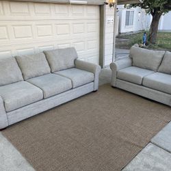 Grey Ashley Furniture Sofa Set