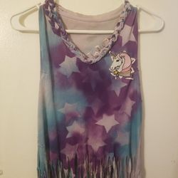 ShOcK22 Creation Crop Tank Top Size Small