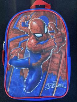 Spiderman Backpack Spider-Man Mini Small Toddler Book Bag Kids 10" Marvel Size: One Size