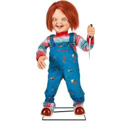 Halloween Animated Chucky Doll