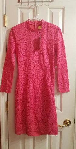 H and M Pink Lace Dress size 8 New