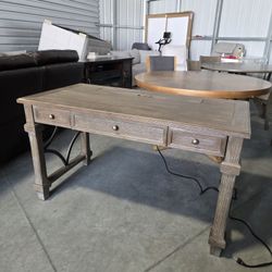 Martin Furniture Writing Desk, Weathered Dove
