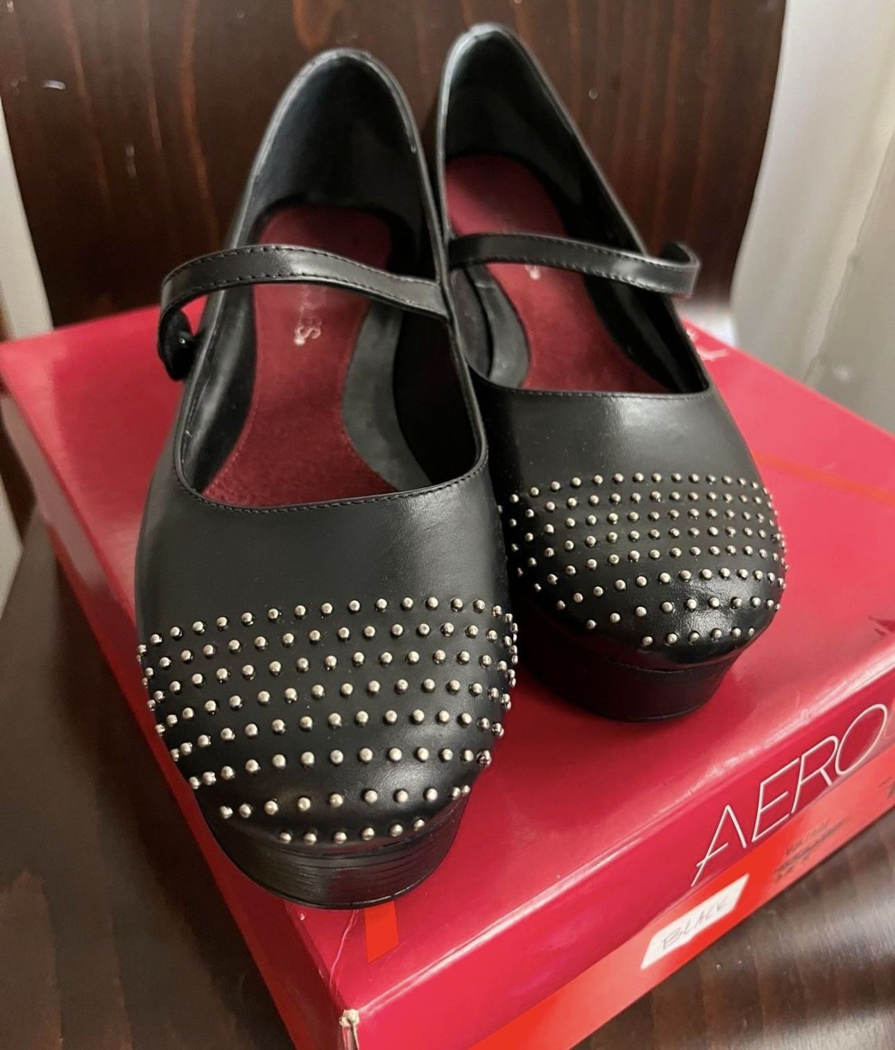 Brand New Black Wedge Heels