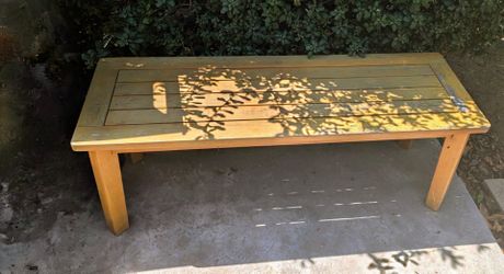 Solid Wood  Bench