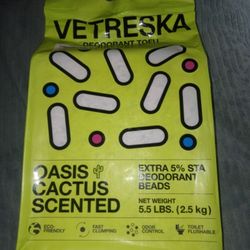 NEW Vetreska 5.5 Lbs. Deodorant Tofu Cat Litter $15 