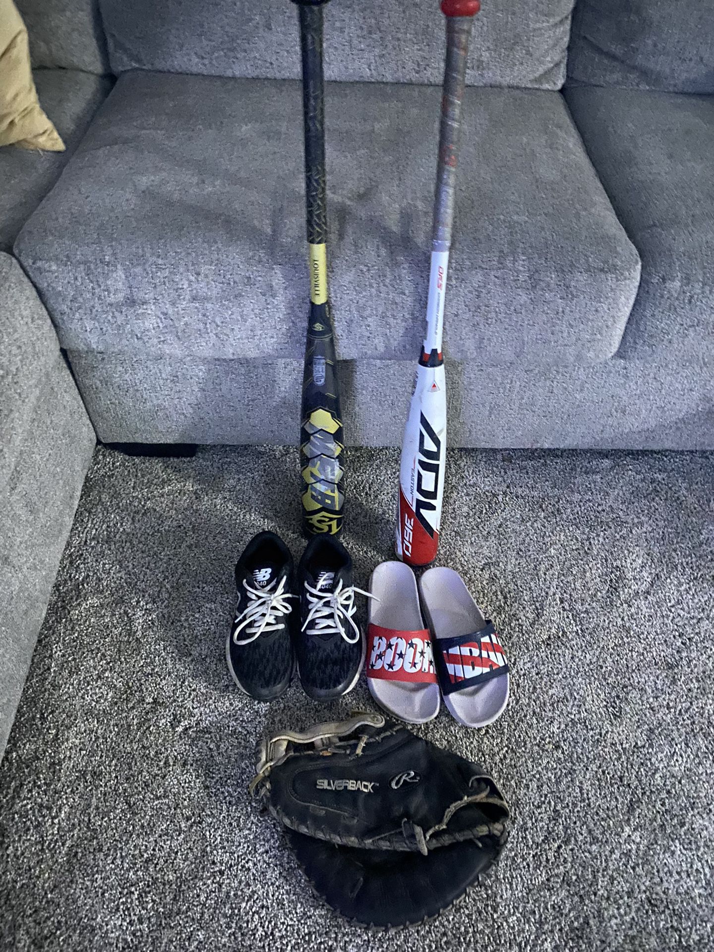 Baseballs Bats, Gloves, Turfs, Slides 