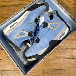 Air Jordan Retro 4 University Blue Size 8
