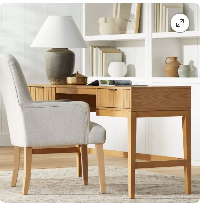 Studio McGee Desk and Chest of Drawers Office Set