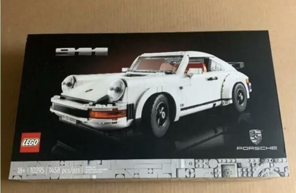 Lego Creator Porsche 911 (10295) Car Buildable Model Kit for Adults 1458 Pieces