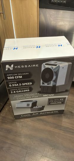 Hessaire high velocity cooling fan