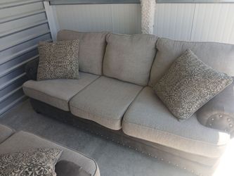 Sofa and love seat
