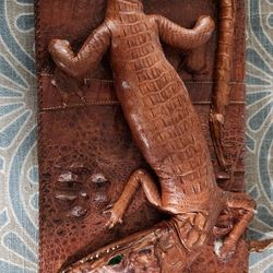 1940s Alligator Handbag