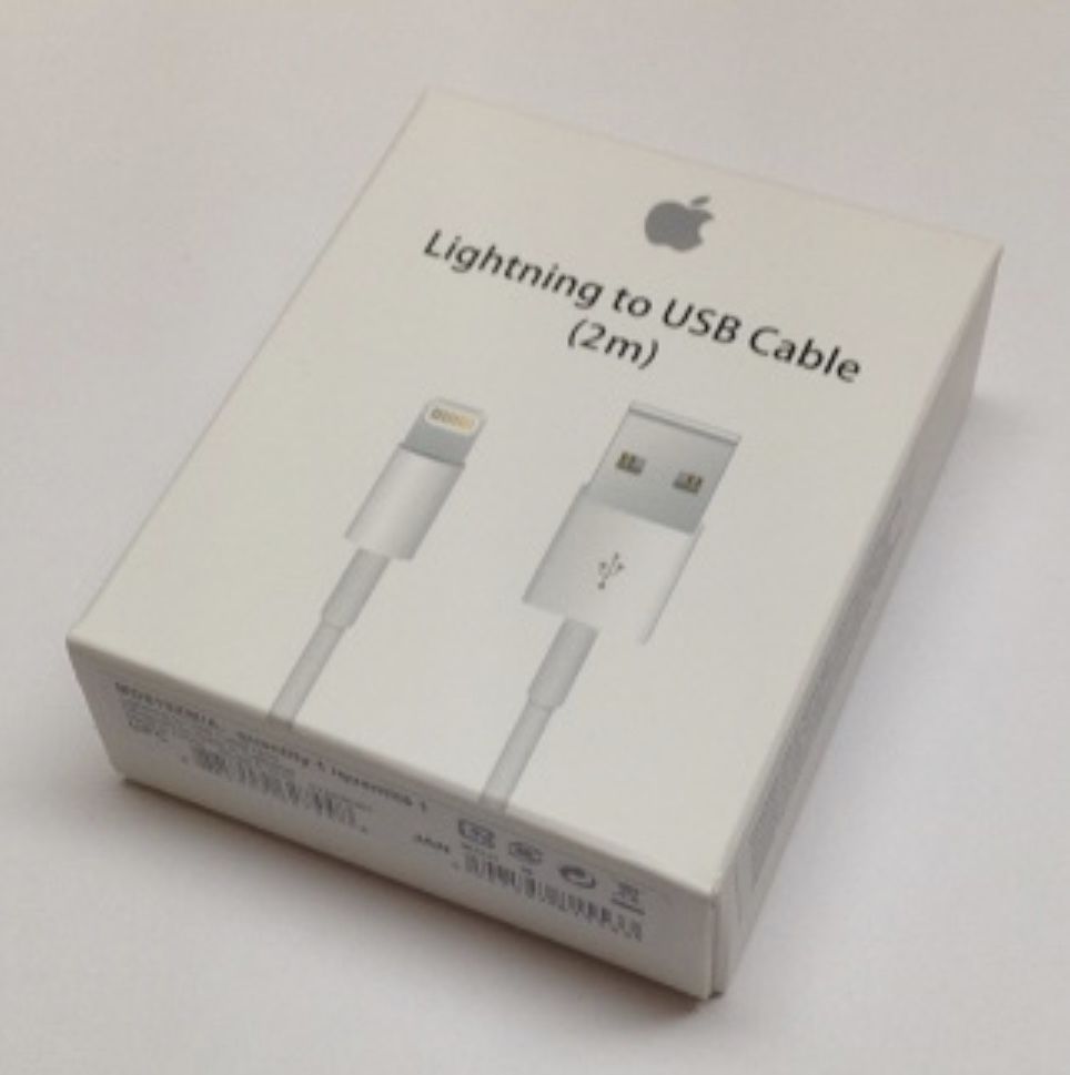 New IPhone cable 6 ft for iPhone, iPod and iPad