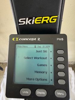 Concept 2 Skierg + Floor Stand and PM5 Monitor
