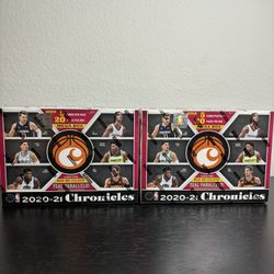 2020-2021 Panini NBA Basketball Chronicles Mega Box New And Sealed