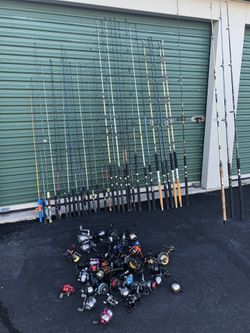 Fishing poles $20 and up