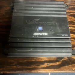 For sale. Alpine amplifier.