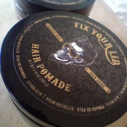Fix You Lid Hair Pomade Mens NWT 2 Pack
