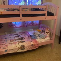Pink Bunk Bed