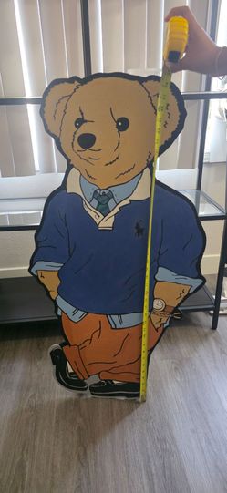 Ralph Lauren Bear stand