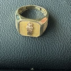 san judas ring 14k