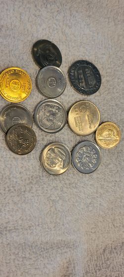 Vintage Israel Commemorative Medals Lot - Rare IGCMC Tokens