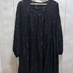 Shein Curve Womens Dress 3XL Gothic Babydoll Boho Lantern Sleeves Lined  Textured for Sale in Graham, WA - OfferUp