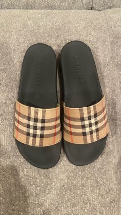 Burberry slides
