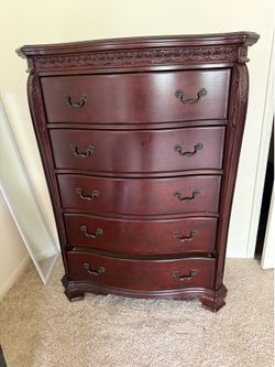 King bedroom set 6 pieces