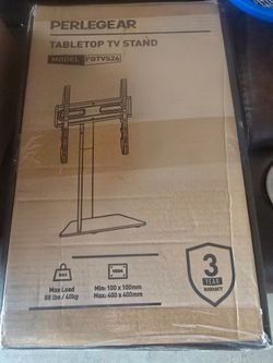 Perlegear Tabletop TV Stand PGTVS26