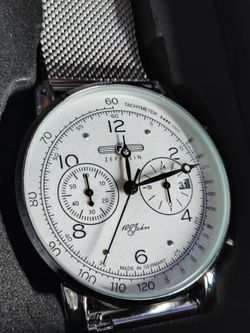 Zeppelin chronograph watch