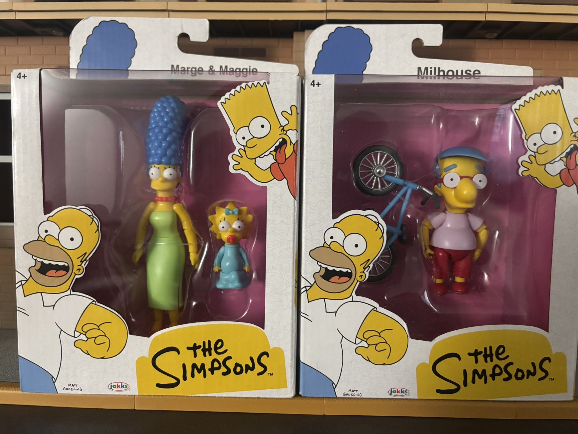 Jakks Pacific The Simpsons Marge & Maggie & Milhouse