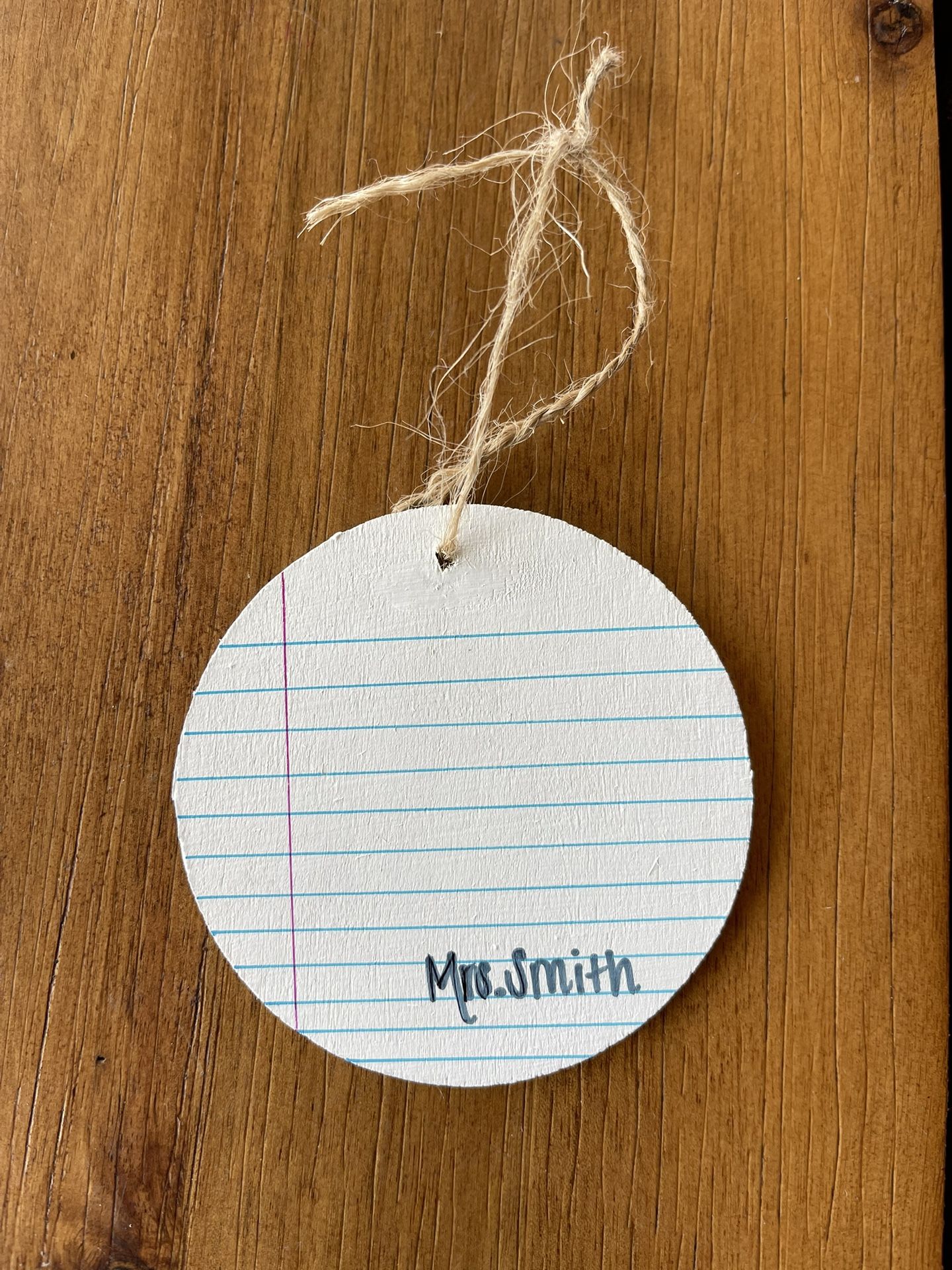 Custom End Of School Year Teacher Gift