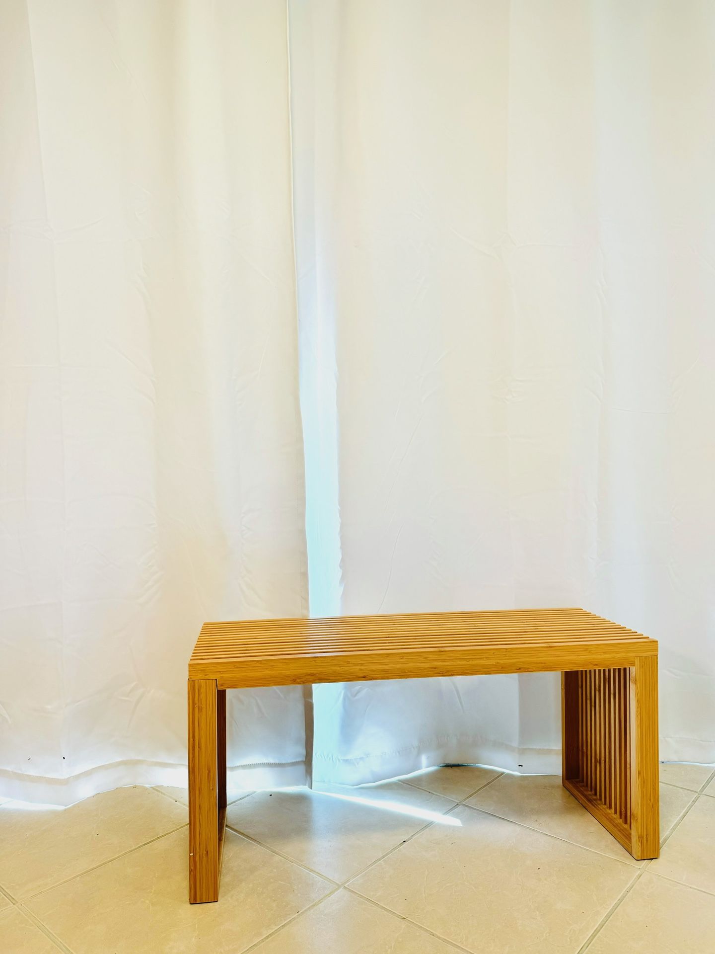 Wood Side Table 
