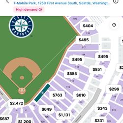 ALCS Playoff Mariner Tickets Terrace Club
