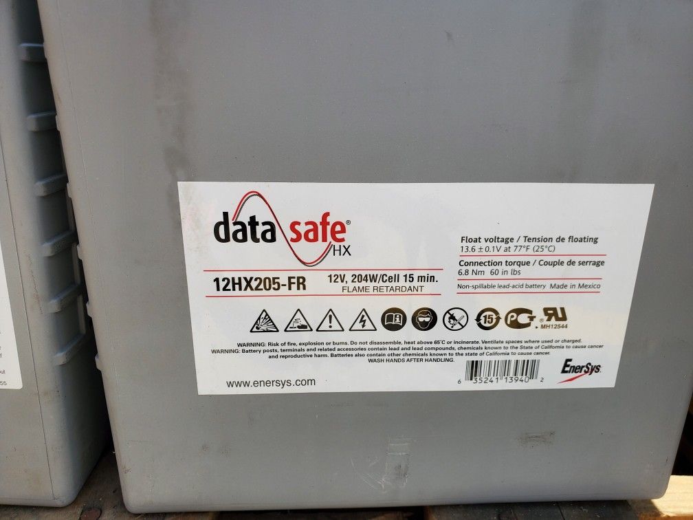 DataSafe UPS / Off Grid Batteries 