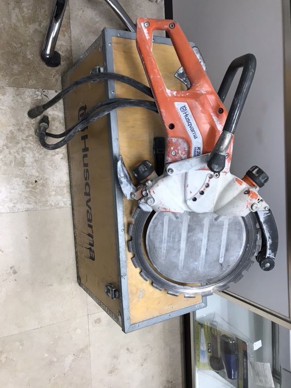 Husqvarna k3600 mark 2 hydraulic concrete ring saw