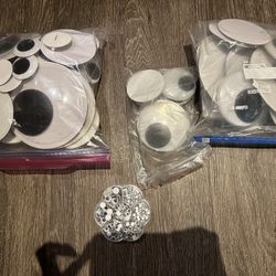 Assorted Wiggle Eyes – Multi Sizes 