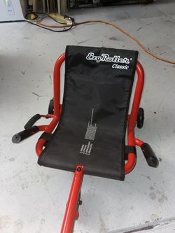 EzyRoller: Classic Ride-On Scooter, Red