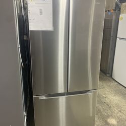 3 door Refrigerator Stainless Steel- Great Deal!