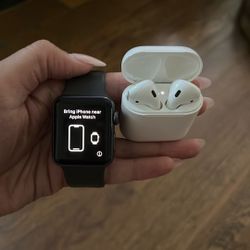 Apple Watch Series 3 + AirPods