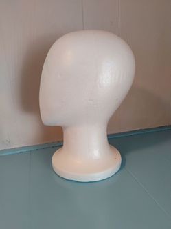 2 Mask, Wig or Mannequin Heads - Create a Halloween Dummy