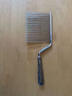 Vintage Cake Breaker with Silver Handle - Schneider