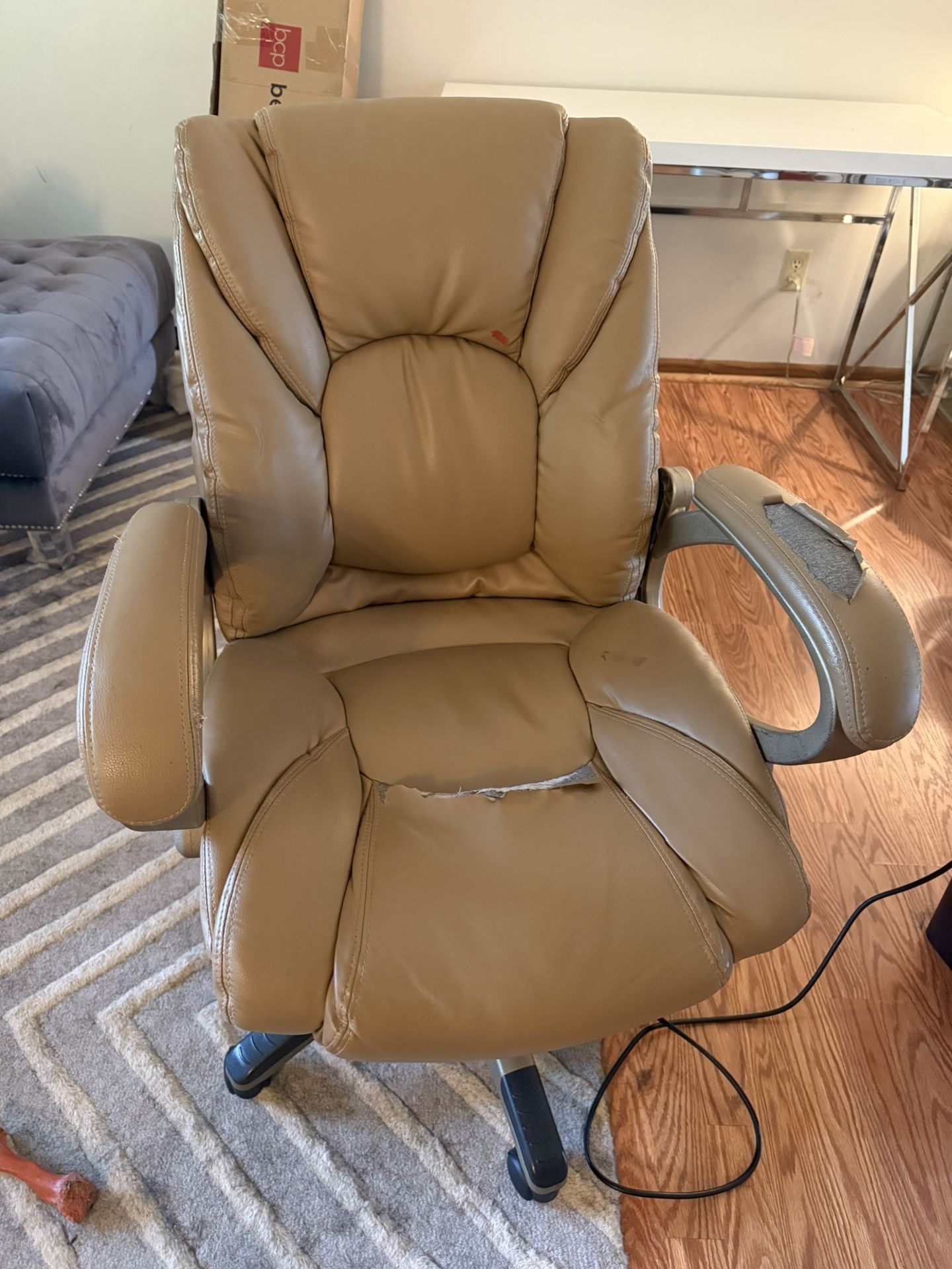 Tan Office Chair