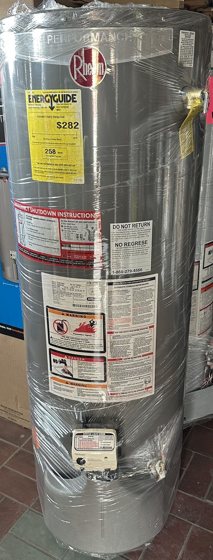 Rheem 48 Gallon Water Heater
