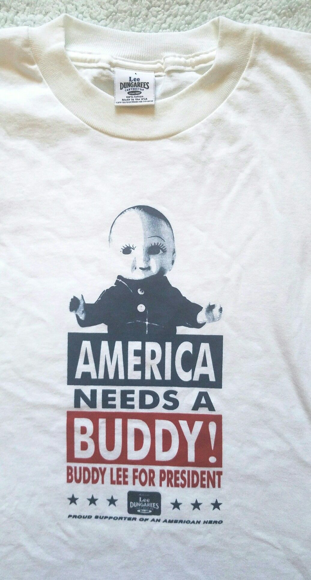 BUDDY LEE FOR PRESIDENT T-SHIRT