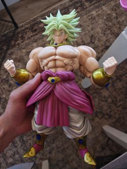 Zt Broly Green hair version sh figuarts