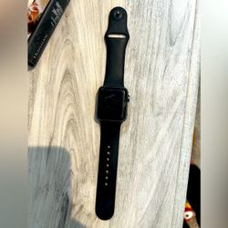 Series 3, 38 MM Dark Gray Apple Watch and Bands