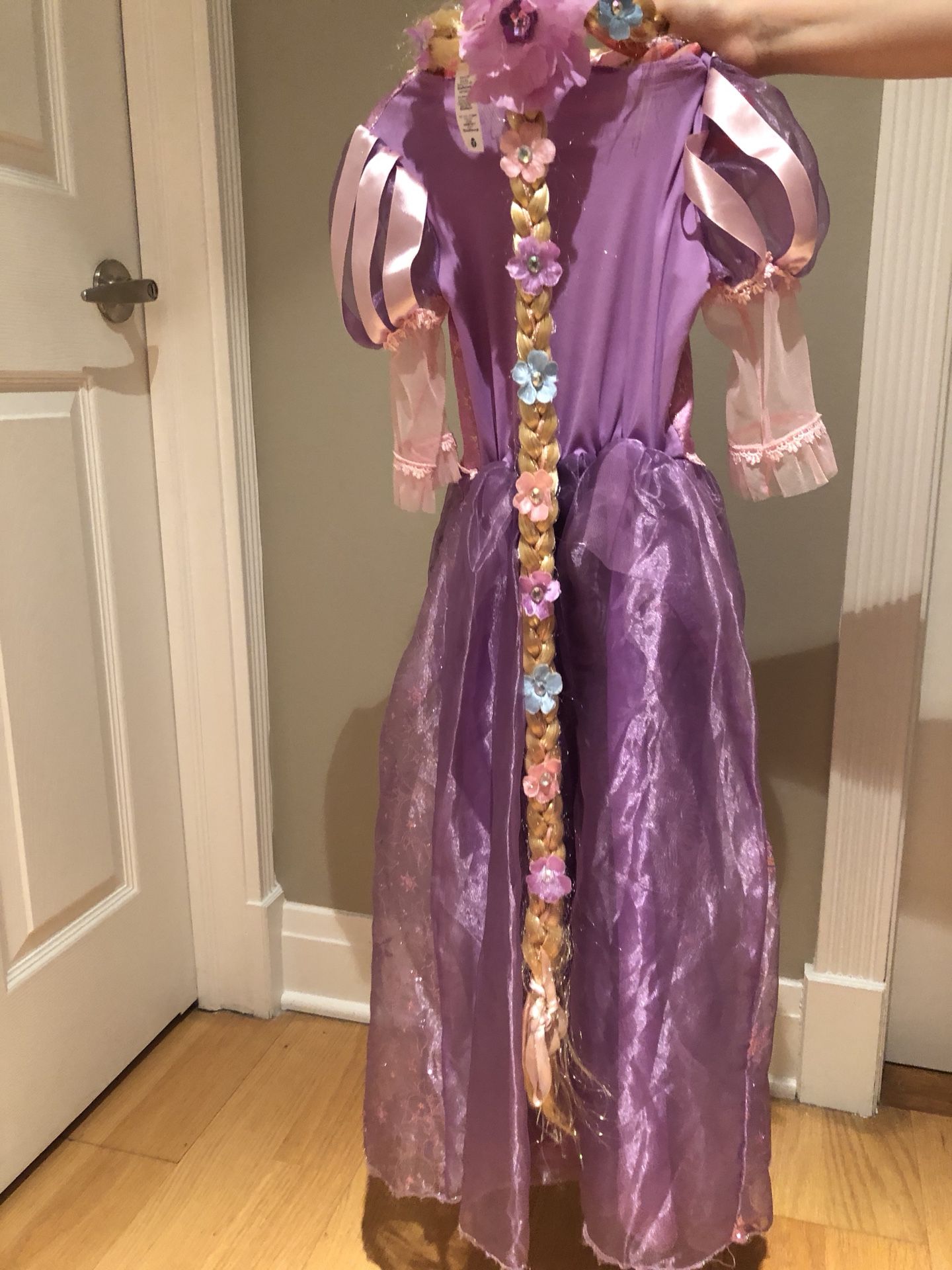 Disney Rapunzel Dress with Headpiece
