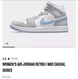 Air Jordan Retro 1 Mid 
Used
Size 8 women's